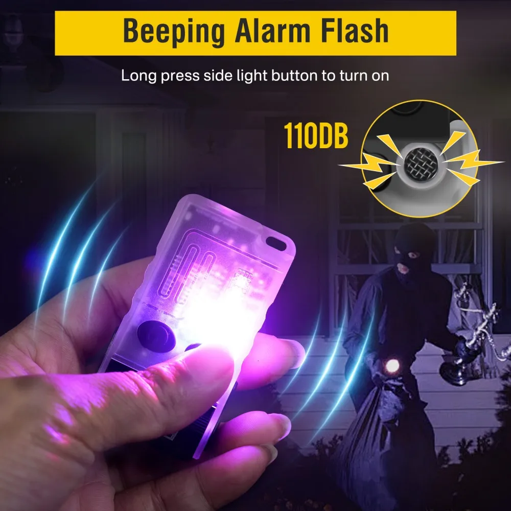 BORUiT V20 버저 EDC LED 키체인 손전등  - Fishing Light 리뷰 및 가격